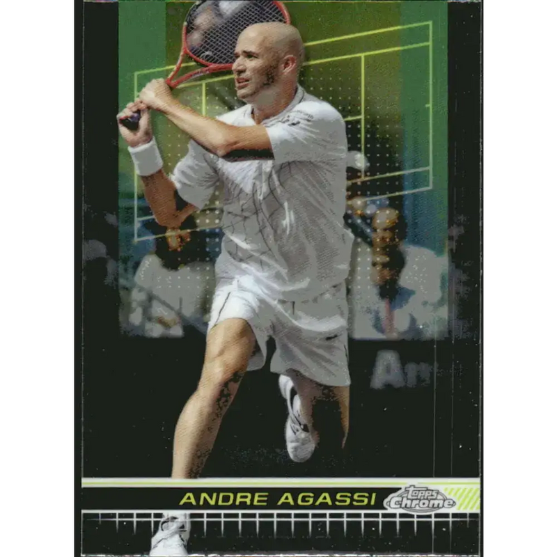 2024 Topps Chrome #168 Andre Agassi EX Excellent Tennis Card - Tennis Card Single