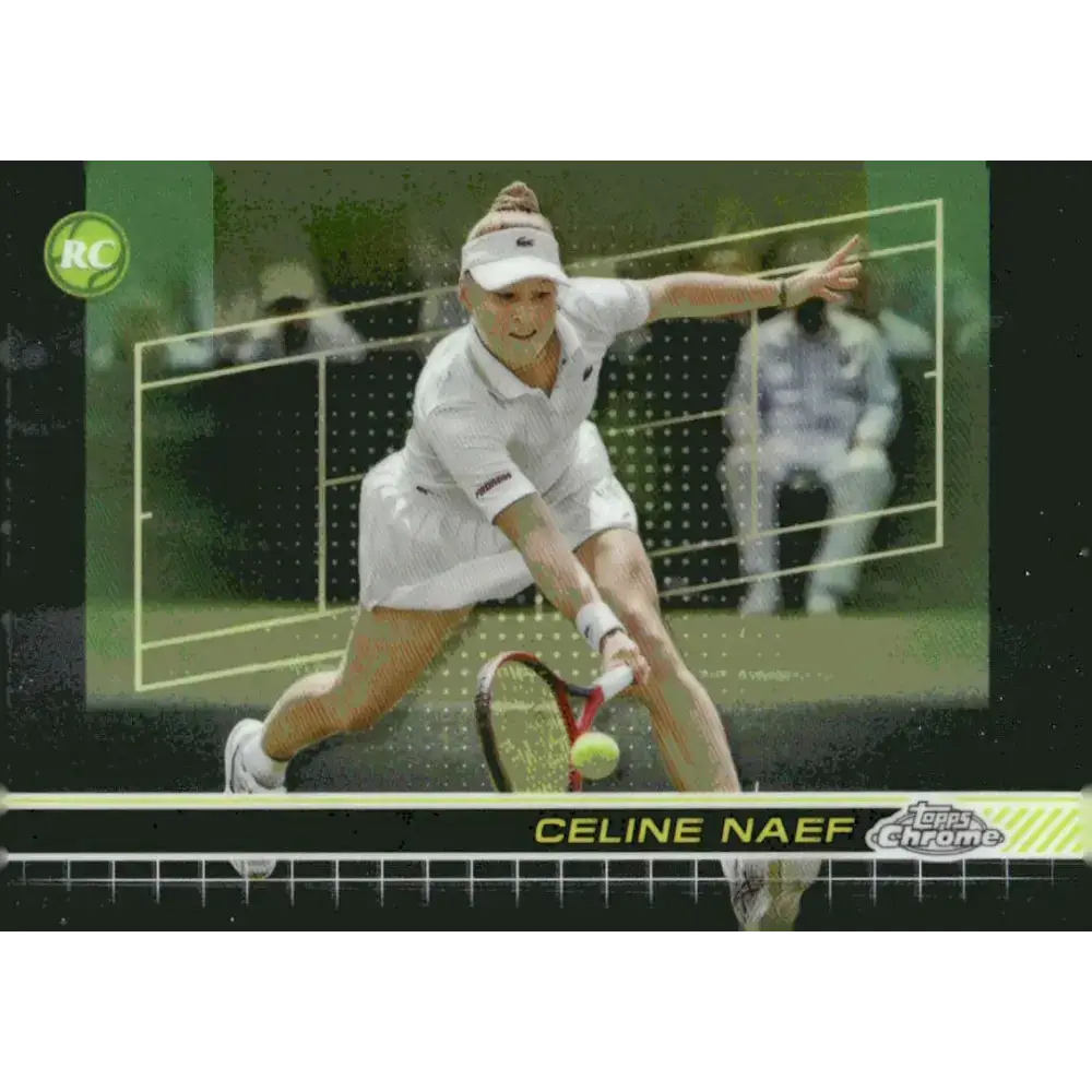 2024 Topps Chrome #169 Celine Naef EX Excellent RC Rookie Tennis Card - Other