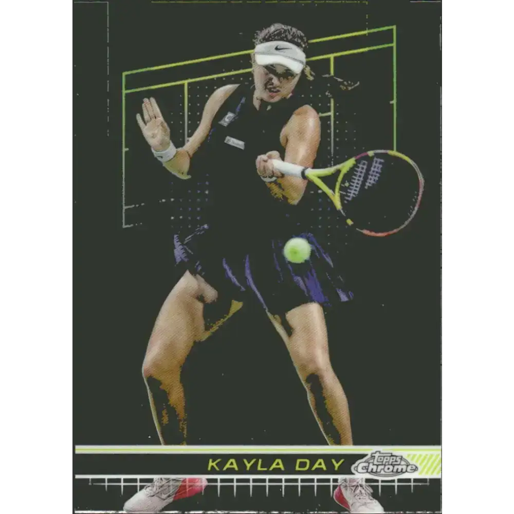 2024 Topps Chrome #17 Kayla Day EX Excellent Tennis Card - Other