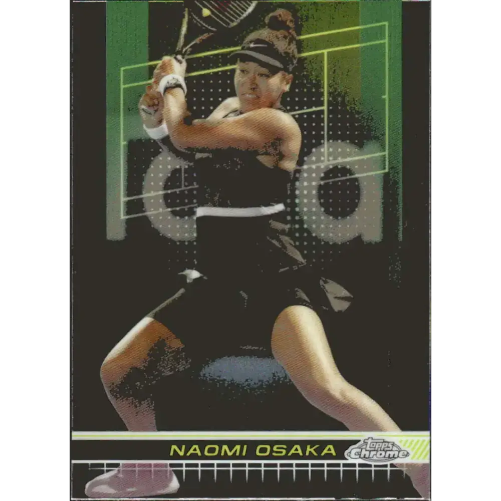 2024 Topps Chrome #170 Naomi Osaka EX Excellent Tennis Card - Tennis Card Single