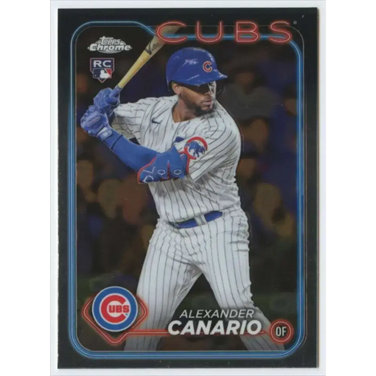 2024 Topps Chrome #174 Alexander Canario NM-MT RC Rookie Chicago Cubs Baseball Card - Baseball Card Single