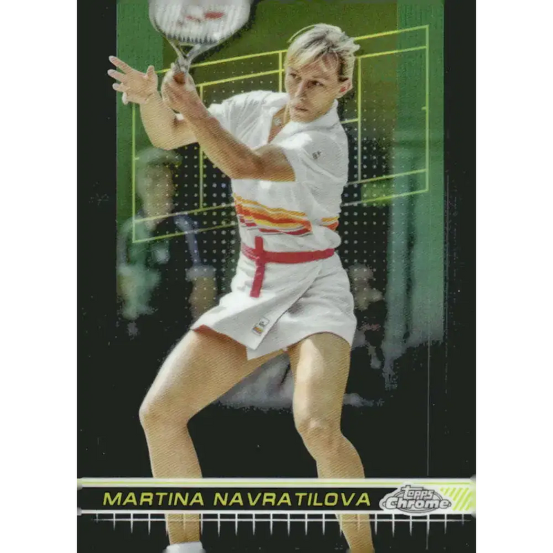 2024 Topps Chrome #175 Martina Navratilova EX Excellent Tennis Card - Other