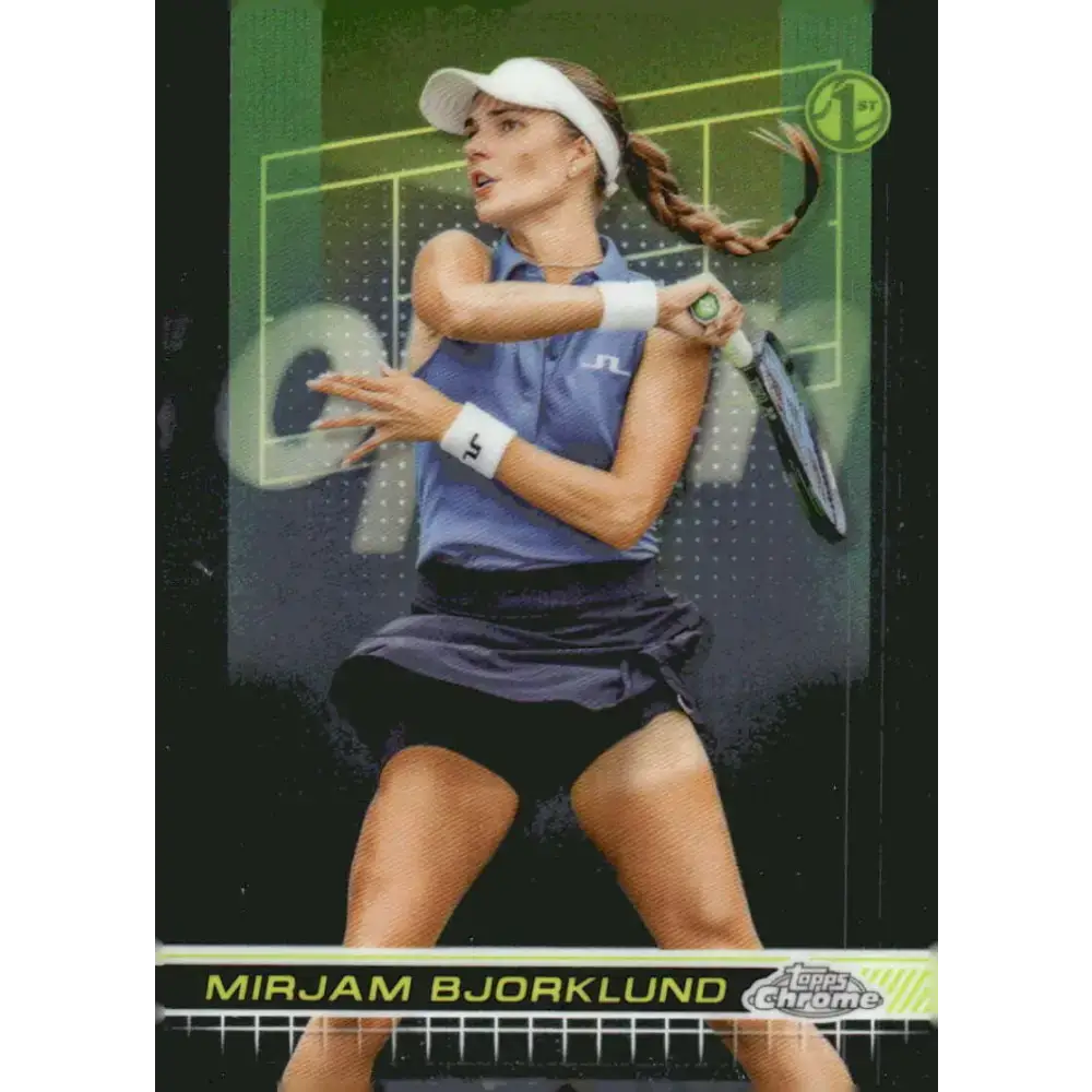 2024 Topps Chrome #176 Mirjam Bjorklund EX Excellent Tennis Card - Other