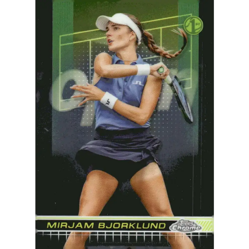 2024 Topps Chrome #176 Mirjam Bjorklund EX Excellent Tennis Card - Other