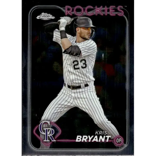 2024 Topps Chrome #179 Kris Bryant NM-MT Colorado Rockies Baseball Card - Baseball Card Single