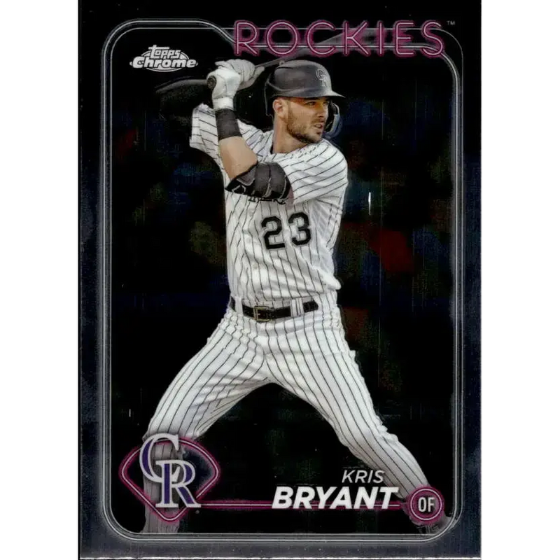 2024 Topps Chrome #179 Kris Bryant NM-MT Colorado Rockies Baseball Card - Baseball Card Single