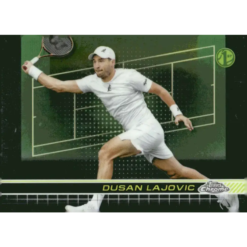 2024 Topps Chrome #18 Dusan Lajovic EX Excellent Tennis Card - Other