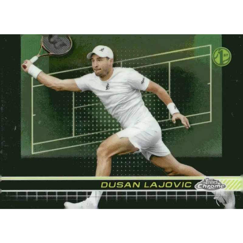 2024 Topps Chrome #18 Dusan Lajovic EX Excellent Tennis Card - Other