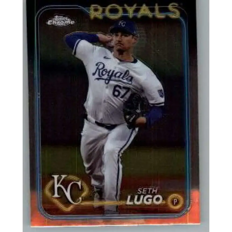 2024 Topps Chrome #181 Seth Lugo NM-MT Kansas City Royals Baseball Card - Baseball Card Single