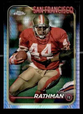 2024 Topps Chrome #181 Tom Rathman Prism Refractor - Football Card Single