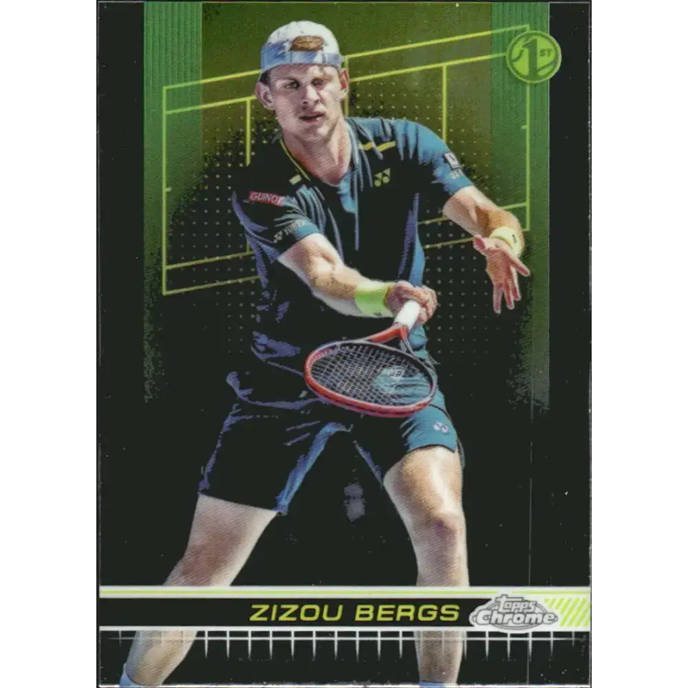 2024 Topps Chrome #181 Zizou Bergs EX Excellent Tennis Card - Tennis Card Single