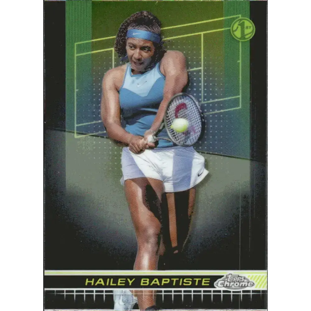 2024 Topps Chrome #183 Hailey Baptiste EX Excellent Tennis Card - Tennis Card Single