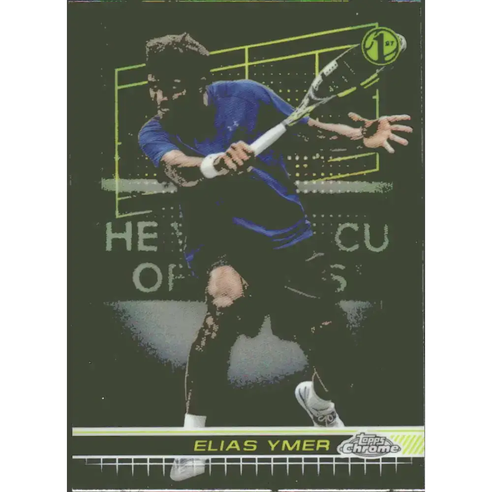 2024 Topps Chrome #185 Elias Ymer EX Excellent Tennis Card - Tennis Card Single