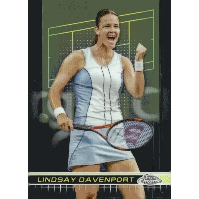 2024 Topps Chrome #186 Lindsay Davenport EX Excellent Tennis Card - Sports Memorabilia