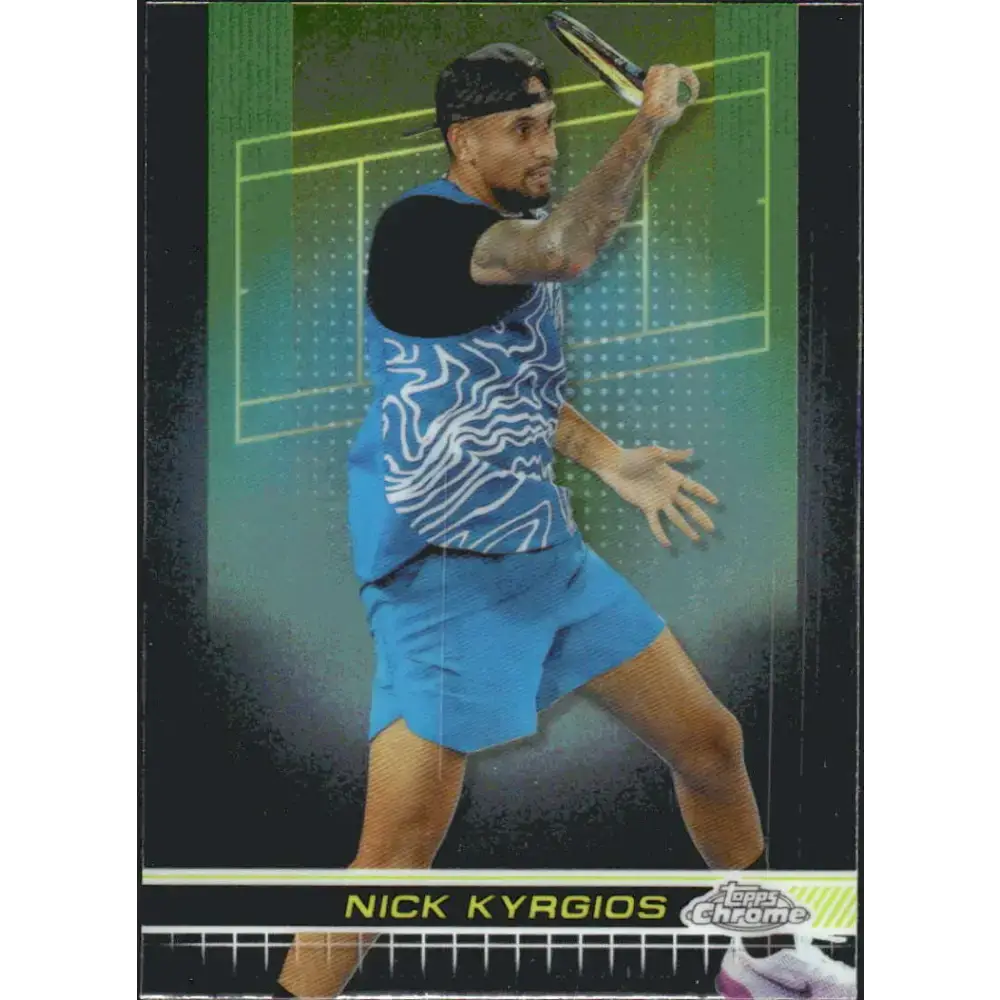2024 Topps Chrome #187 Nick Kyrgios EX Excellent Tennis Card - Other