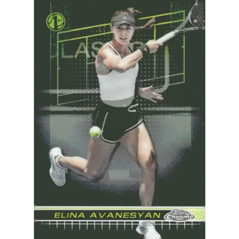 2024 Topps Chrome #19 Elina Avanesyan EX Excellent Tennis Card