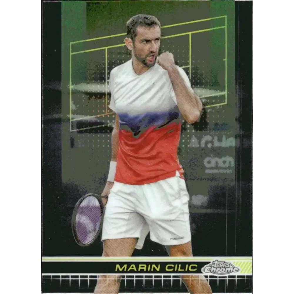 2024 Topps Chrome #190 Marin Cilic EX Excellent Tennis Card - Other