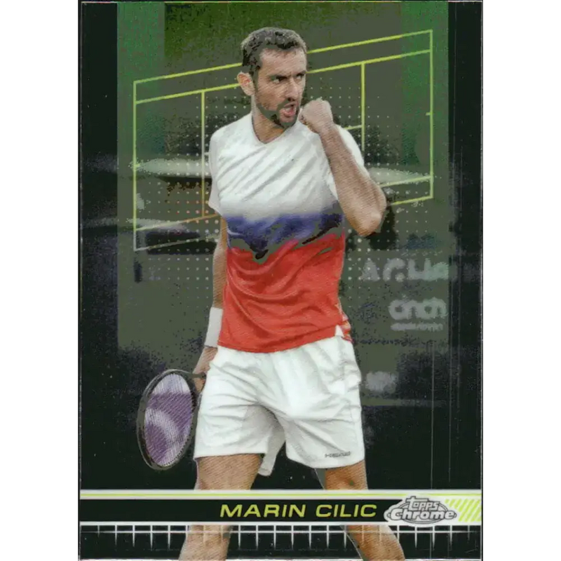 2024 Topps Chrome #190 Marin Cilic EX Excellent Tennis Card - Other