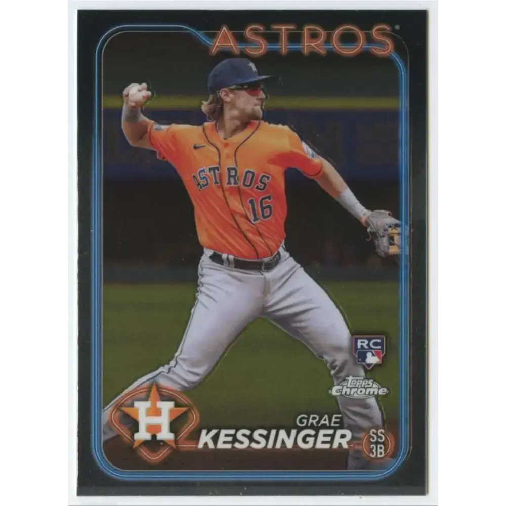 2024 Topps Chrome #193 Grae Kessinger NM-MT RC Rookie Houston Astros Baseball Card - Baseball Card Single