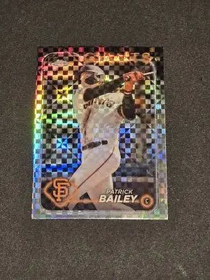 2024 Topps Chrome #194 Patrick Bailey X-Fractors - Baseball Card Single