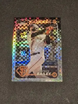 2024 Topps Chrome #194 Patrick Bailey X-Fractors - Baseball Card Single