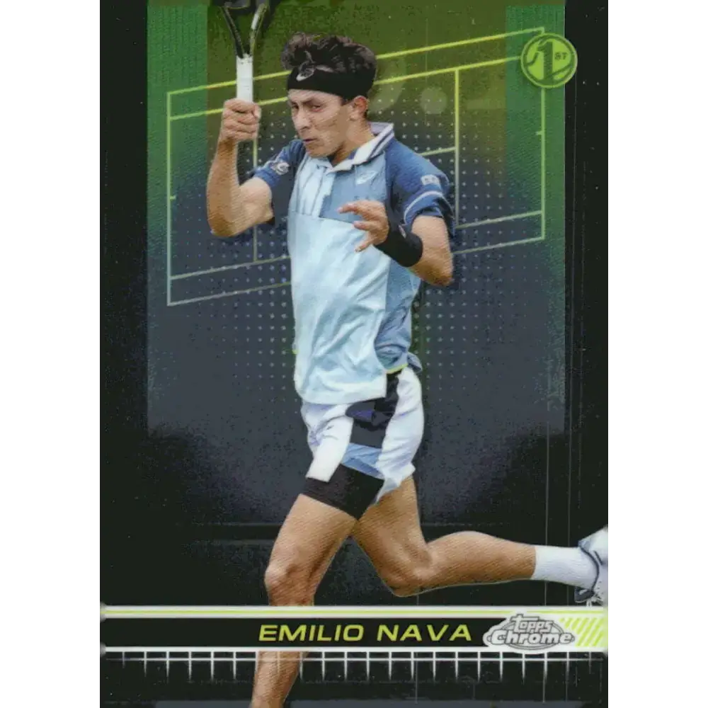 2024 Topps Chrome #197 Emilio Nava EX Excellent Tennis Card