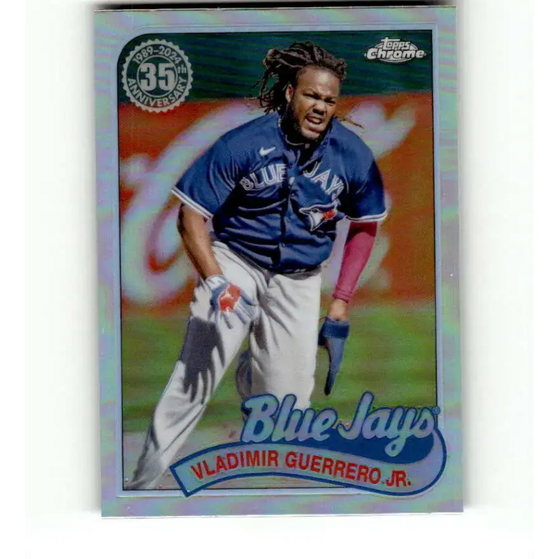 2024 Topps Chrome 1989 Baseball Refractor #89CB-7 Vladimir Guerrero Jr. NM-MT Toronto Blue Jays Baseball Card