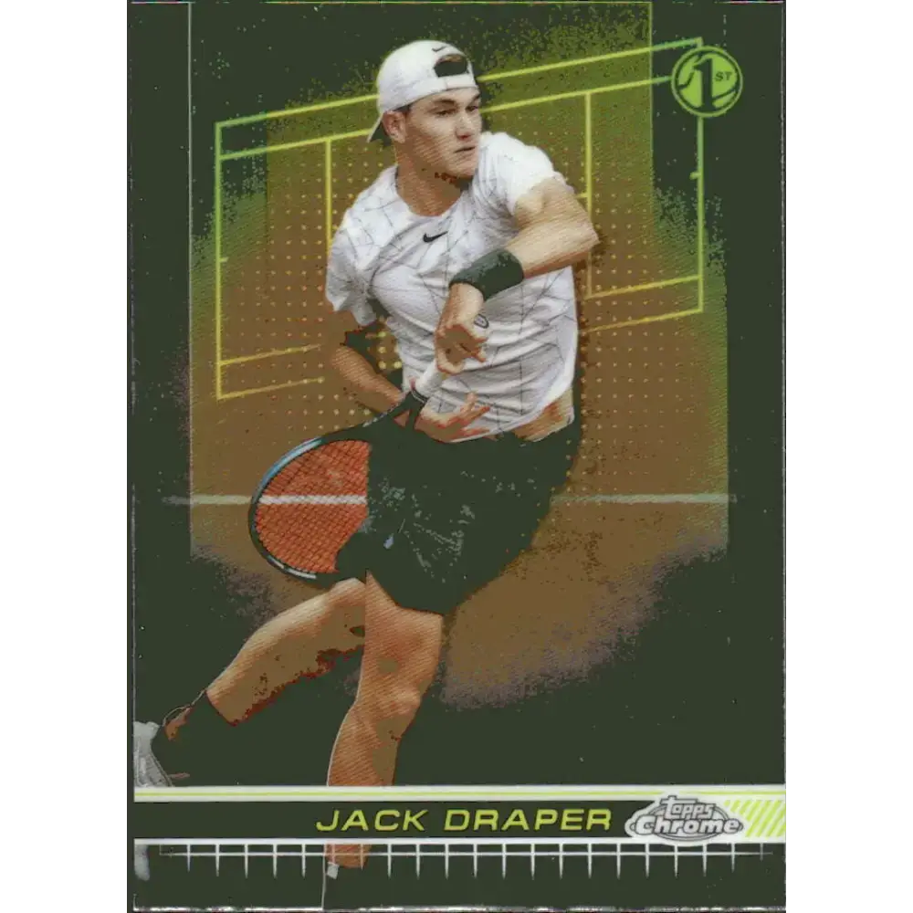2024 Topps Chrome #2 Jack Draper EX Excellent Tennis Card - Other