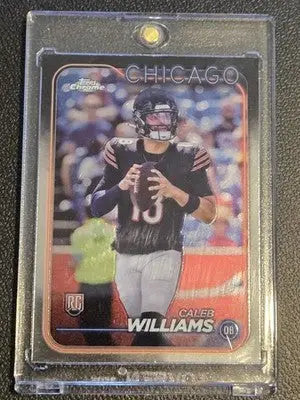 2024 Topps Chrome #202 Caleb Williams RC - Football Card Single