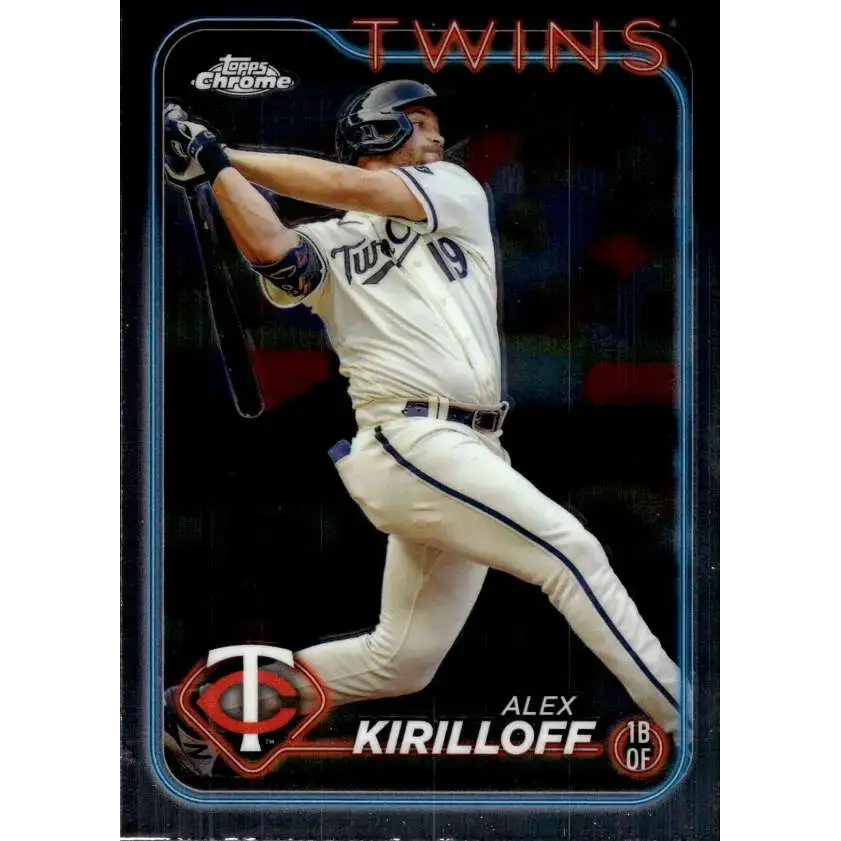 2024 Topps Chrome #206 Alex Kirilloff NM-MT Minnesota Twins Baseball Card - Baseball Card Single