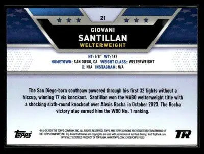 2024 Topps Chrome #21 Giovani Santillan - Other