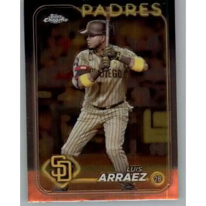 2024 Topps Chrome #216 Luis Arraez NM-MT San Diego Padres Baseball Card - Baseball Card Single