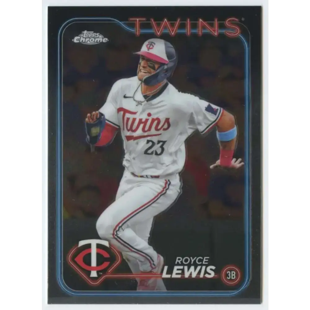 2024 Topps Chrome #217 Royce Lewis NM-MT Minnesota Twins Baseball Card - Baseball Card Single