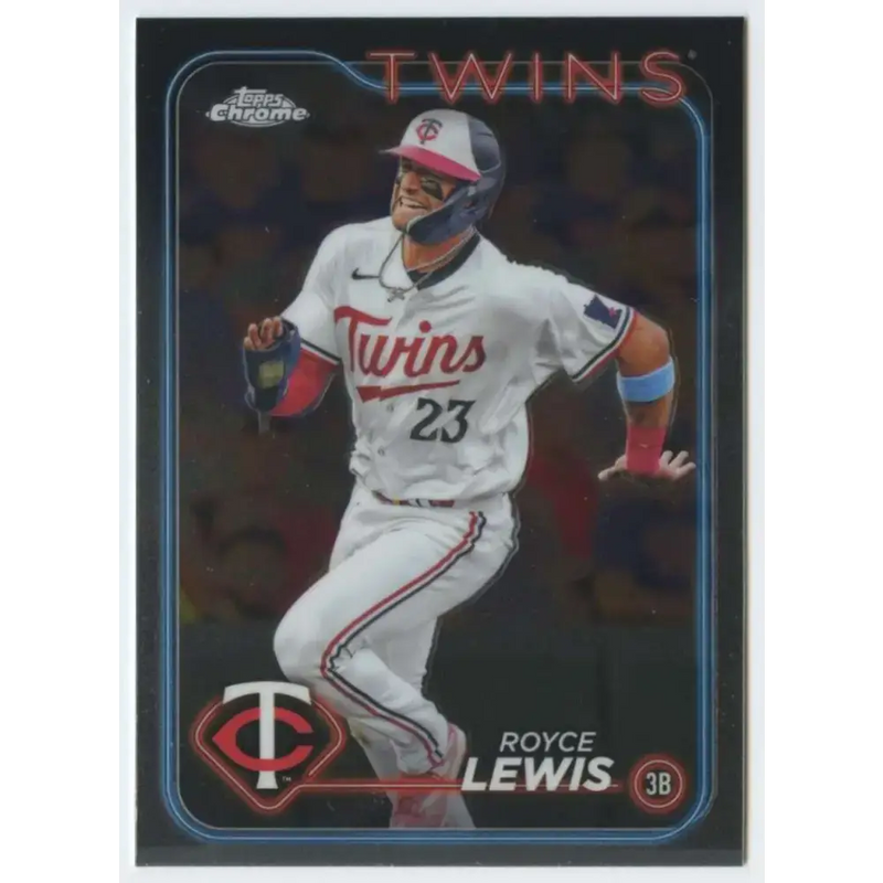 2024 Topps Chrome #217 Royce Lewis NM-MT Minnesota Twins Baseball Card - Baseball Card Single