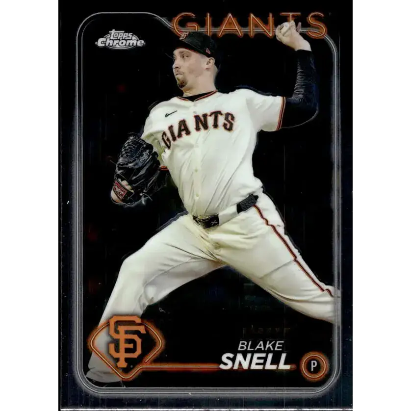 2024 Topps Chrome #218 Blake Snell NM-MT San Francisco Giants Baseball Card - Baseball Card Single