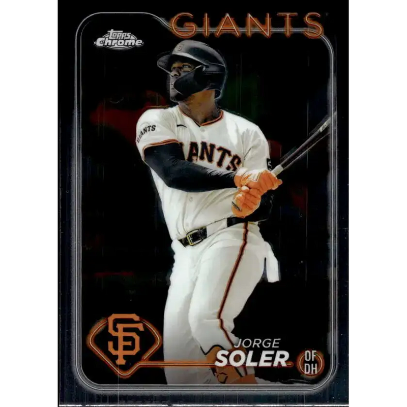 2024 Topps Chrome #223 Jorge Soler NM-MT San Francisco Giants Baseball Card - Baseball Card Single