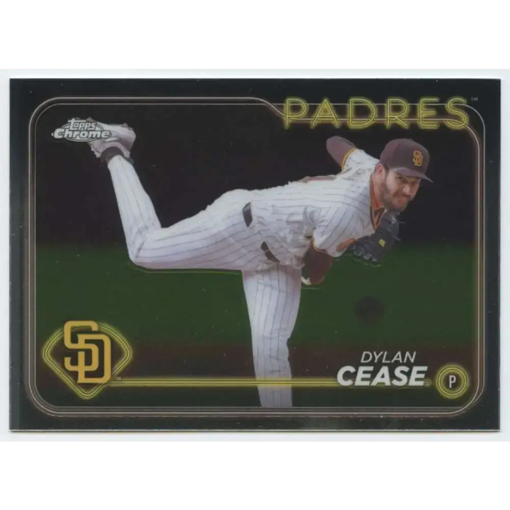 2024 Topps Chrome #224 Dylan Cease NM-MT San Diego Padres Baseball Card - Baseball Card Single