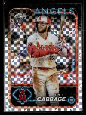 2024 Topps Chrome #226 Trey Cabbage X-Fractors - Baseball Card Single