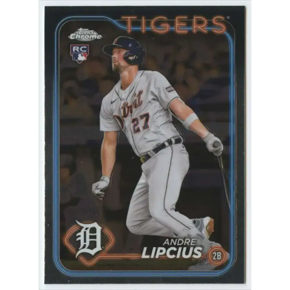 2024 Topps Chrome #227 Andre Lipcius NM-MT RC Rookie Detroit Tigers Baseball Card - Baseball Card Single
