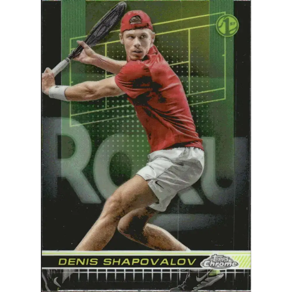 2024 Topps Chrome #23 Denis Shapovalov EX Excellent Tennis Card - Other
