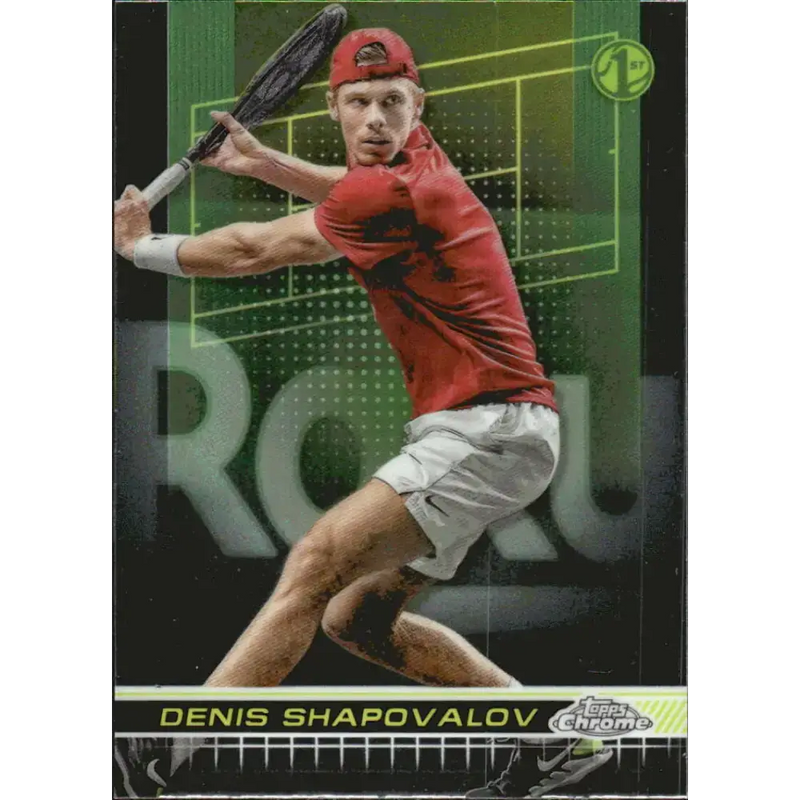 2024 Topps Chrome #23 Denis Shapovalov EX Excellent Tennis Card - Other