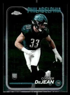 2024 Topps Chrome #232 Cooper DeJean Philadelphia Eagles - Football Card Single