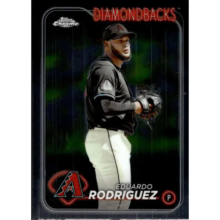 2024 Topps Chrome #235 Eduardo Rodriguez NM-MT Arizona Diamondbacks Baseball Card - Baseball Card Single