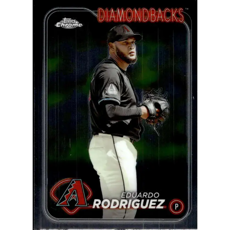 2024 Topps Chrome #235 Eduardo Rodriguez NM-MT Arizona Diamondbacks Baseball Card - Baseball Card Single
