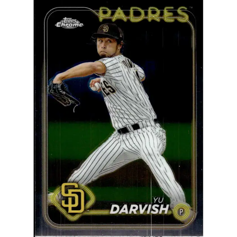 2024 Topps Chrome #237 Yu Darvish NM-MT San Diego Padres Baseball Card - Baseball Card Single