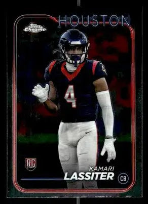 2024 Topps Chrome #245 Kamari Lassiter - Football Card Single