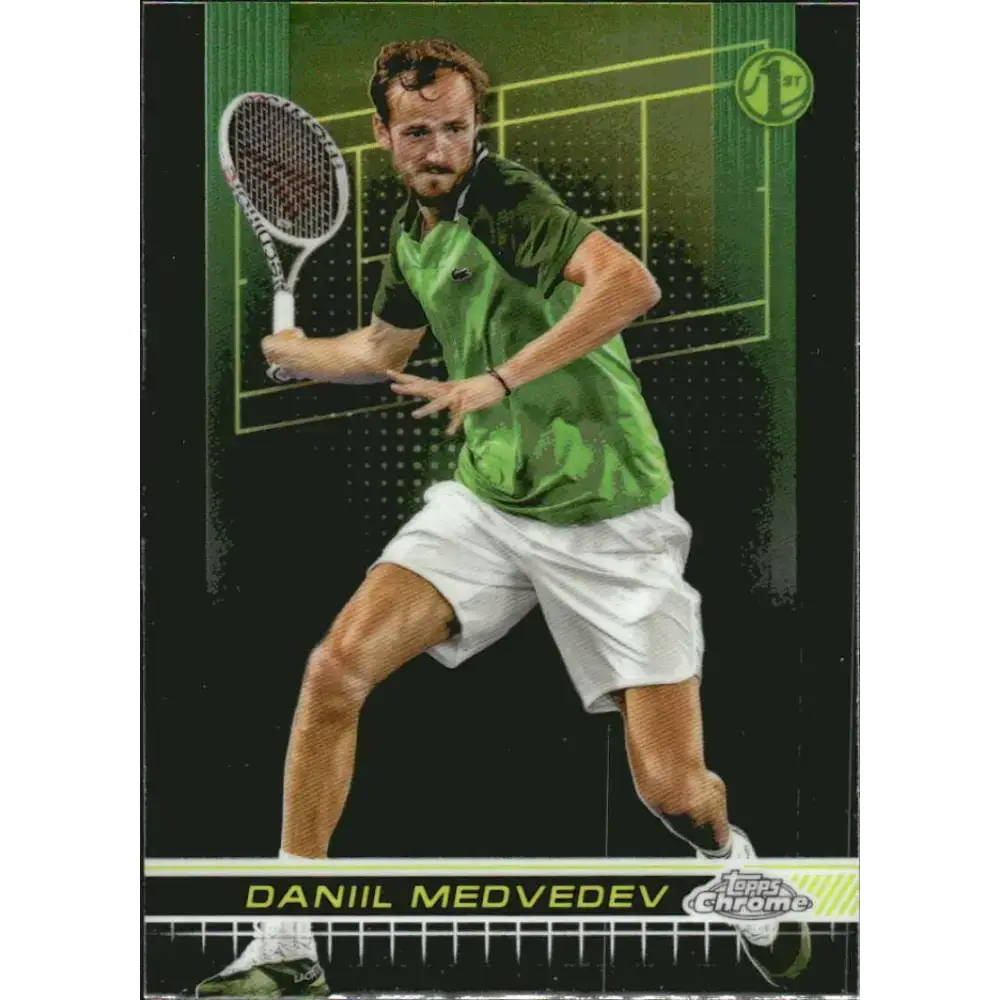 2024 Topps Chrome #25 Daniil Medvedev EX Excellent Tennis Card - Other