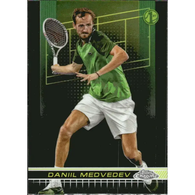 2024 Topps Chrome #25 Daniil Medvedev EX Excellent Tennis Card - Other