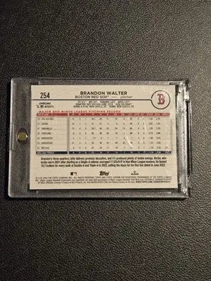 2024 Topps Chrome #254 Brandon Walter Blue Raywave Refractors #/150 - Baseball Card Single