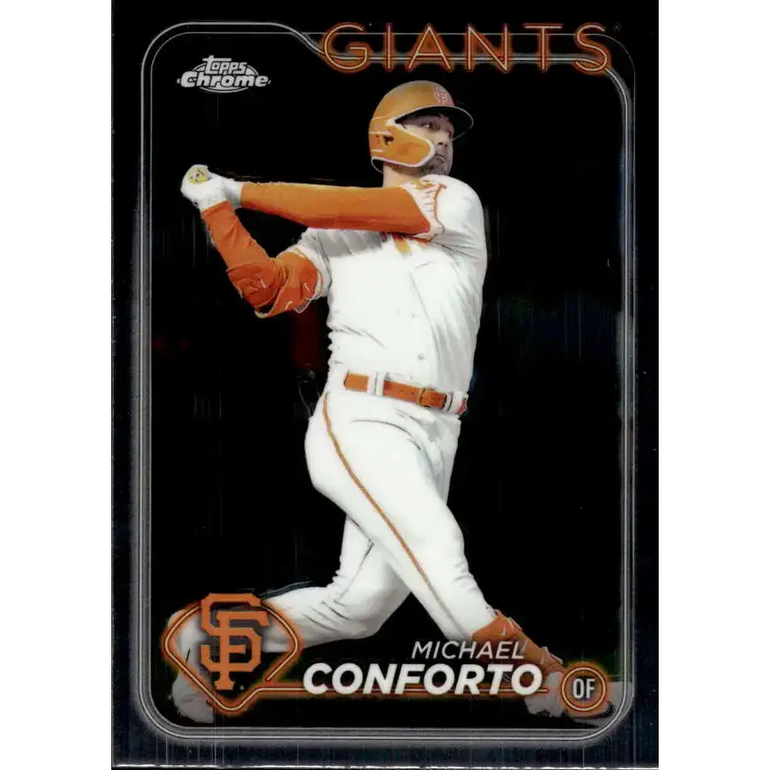 2024 Topps Chrome #256 Michael Conforto NM-MT San Francisco Giants Baseball Card - Baseball Card Single